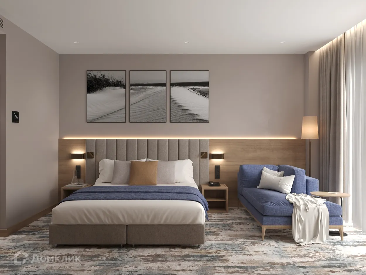 Планировка студии квартиры 33.17 м² в ЖК ЖК Лучи, г. Анапа — фото 5