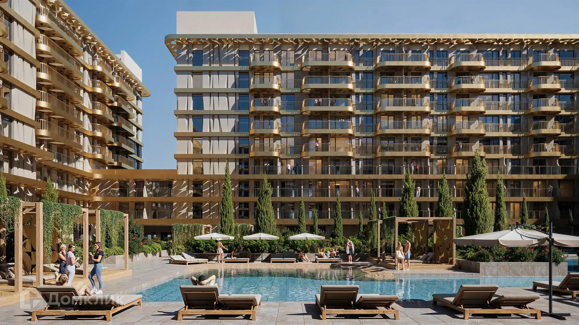 Планировка студии квартиры 33.17 м² в ЖК ЖК Лучи, г. Анапа — фото 7