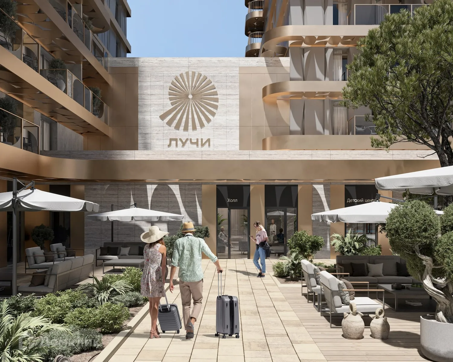 Планировка студии квартиры 33.17 м² в ЖК ЖК Лучи, г. Анапа — фото 8