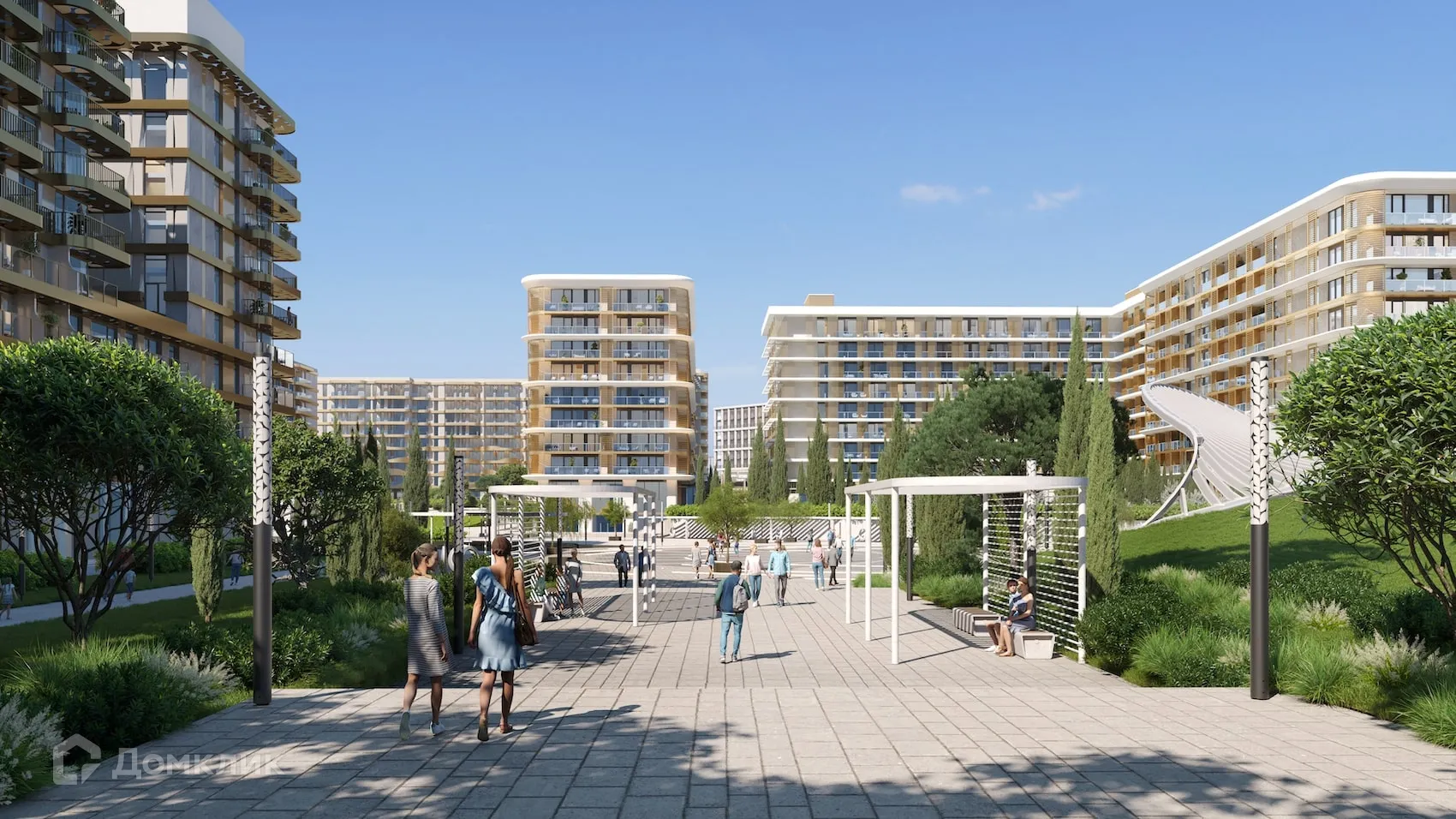 Планировка студии квартиры 33.17 м² в ЖК ЖК Лучи, г. Анапа — фото 9