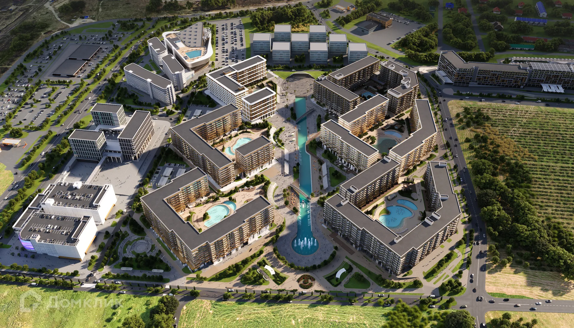 Планировка студии квартиры 33.17 м² в ЖК ЖК Лучи, г. Анапа — фото 12