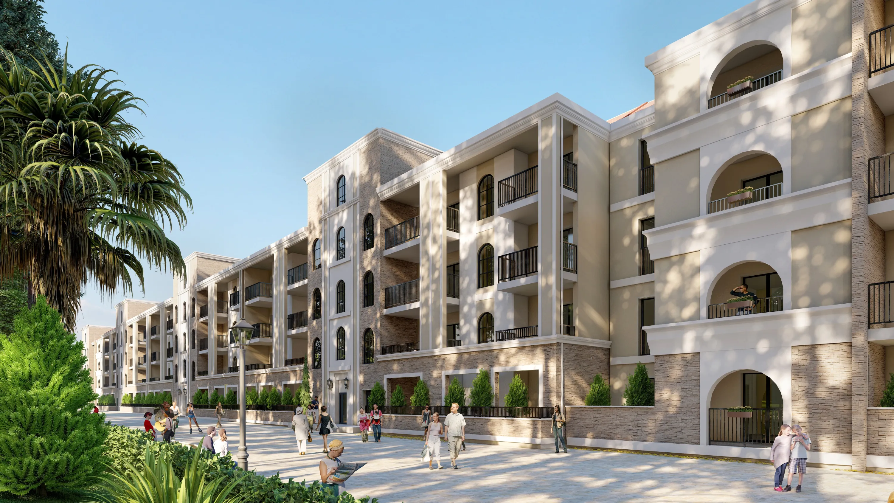 Планировка 1-комнатной квартиры 61.1 м² в ЖК ЖК ГК ЭДЕН, г. Анапа — фото 1