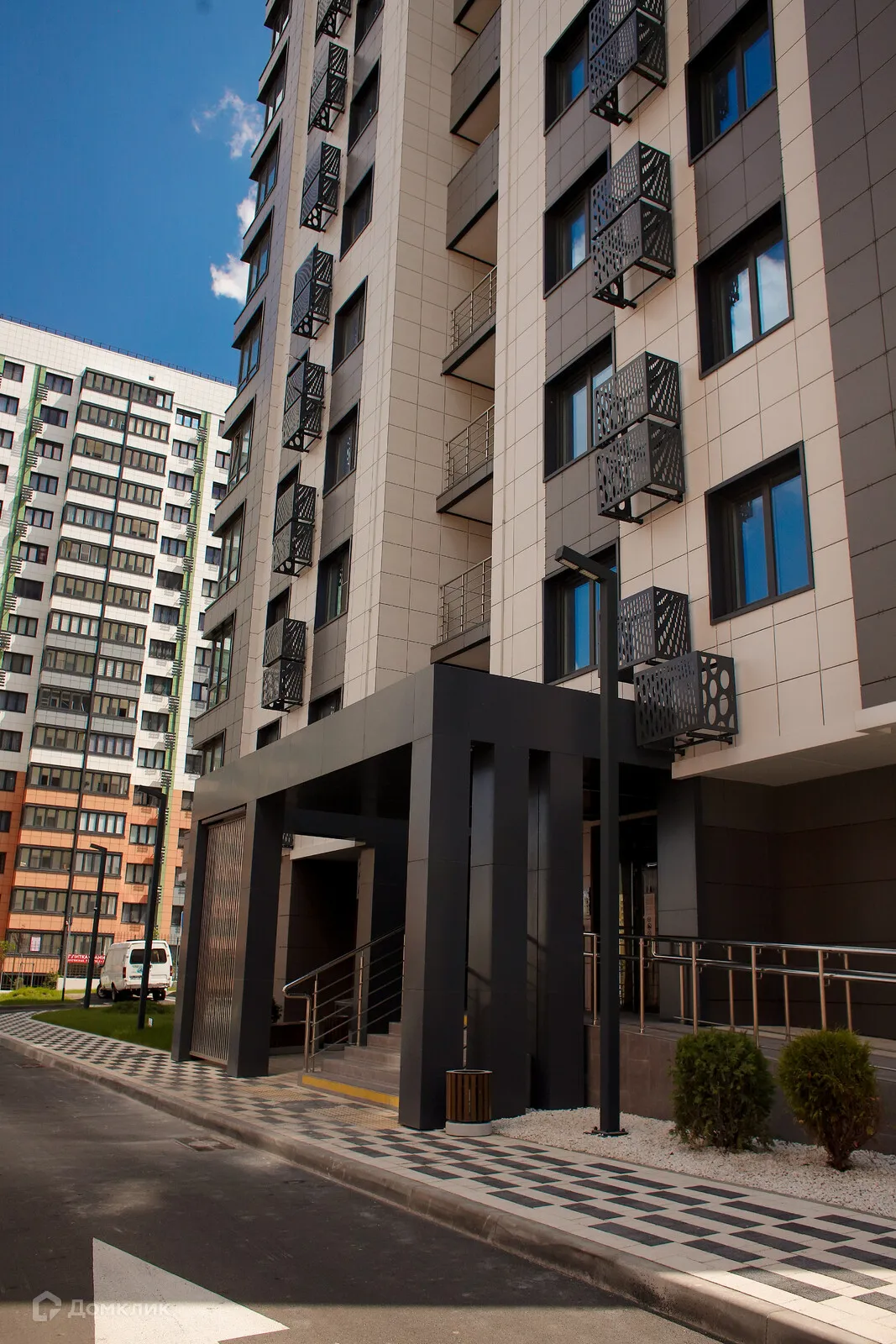 Планировка 2-комнатной квартиры 55.8 м² в ЖК "Два Адмирала", г. Анапа — фото 2