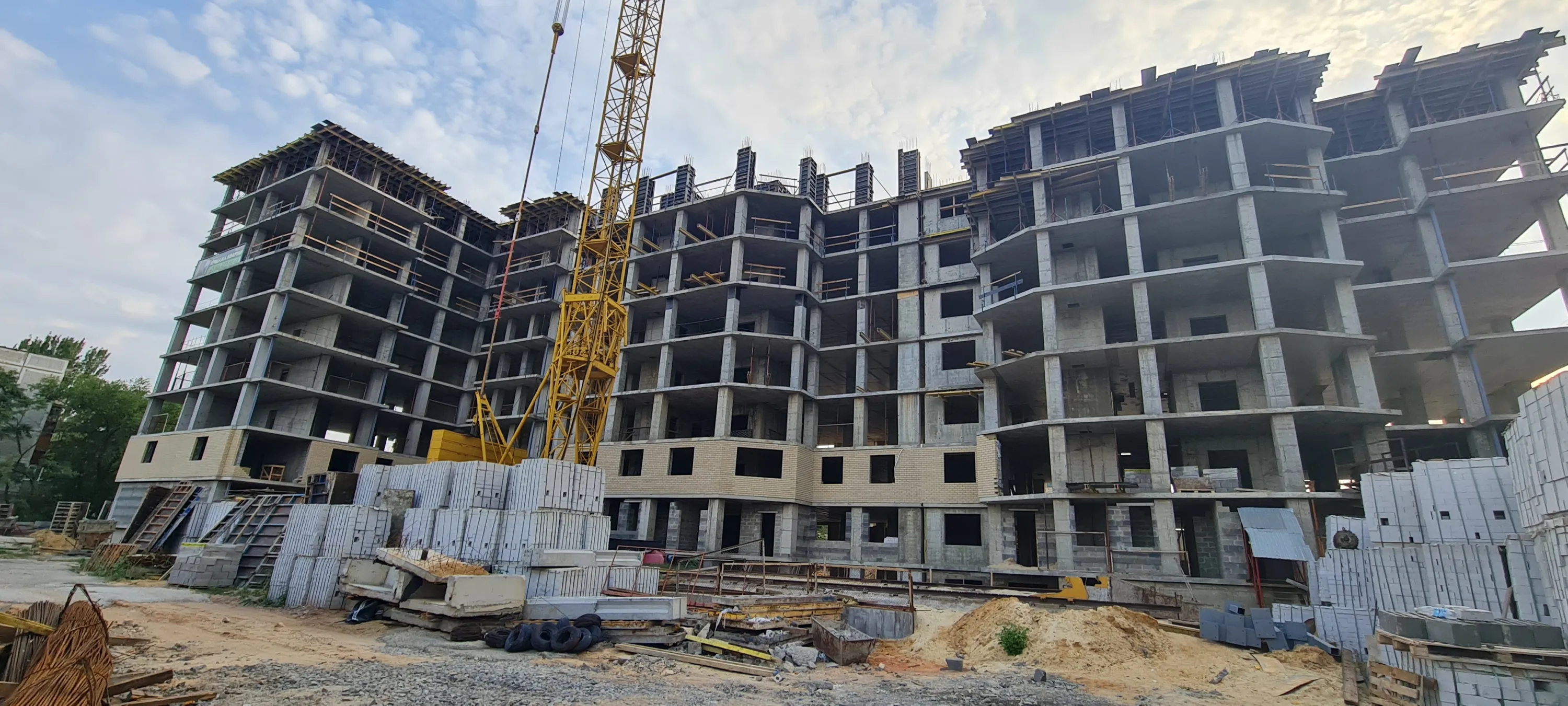 ЖК на площади Труда ход строительства