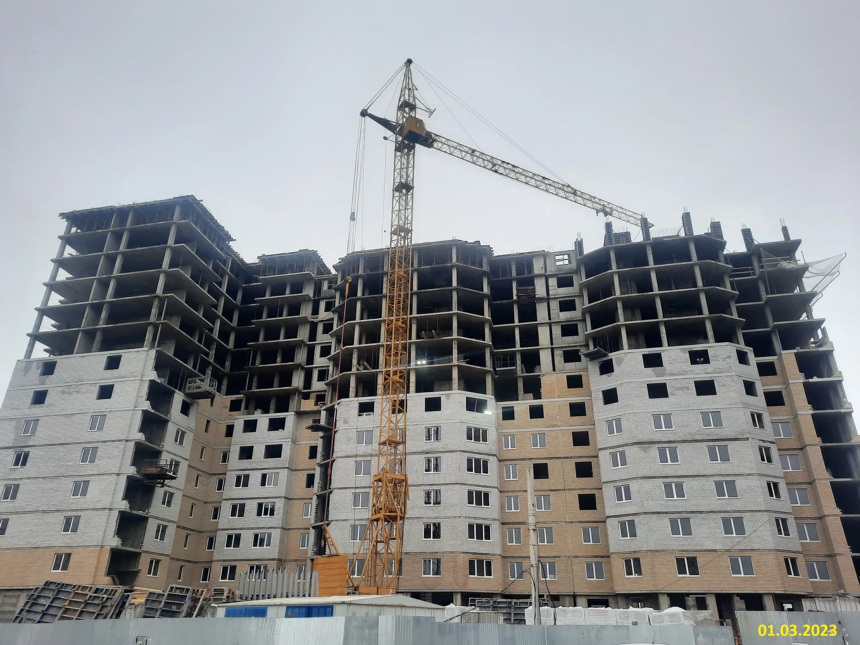 ЖК на площади Труда ход строительства