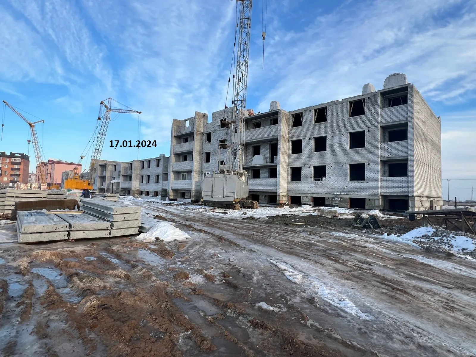 ЖК Династия Парковый ход строительства