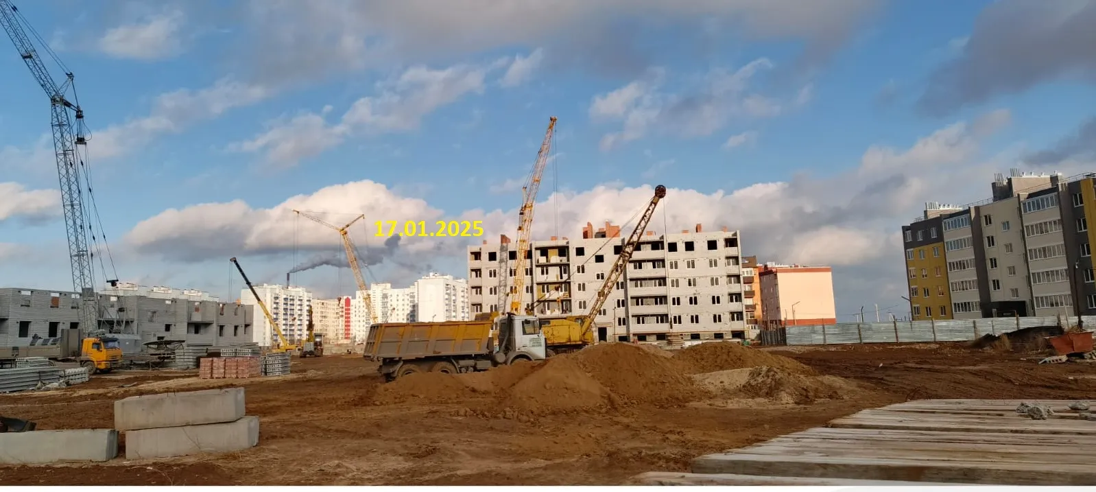 ЖК Династия Парковый ход строительства