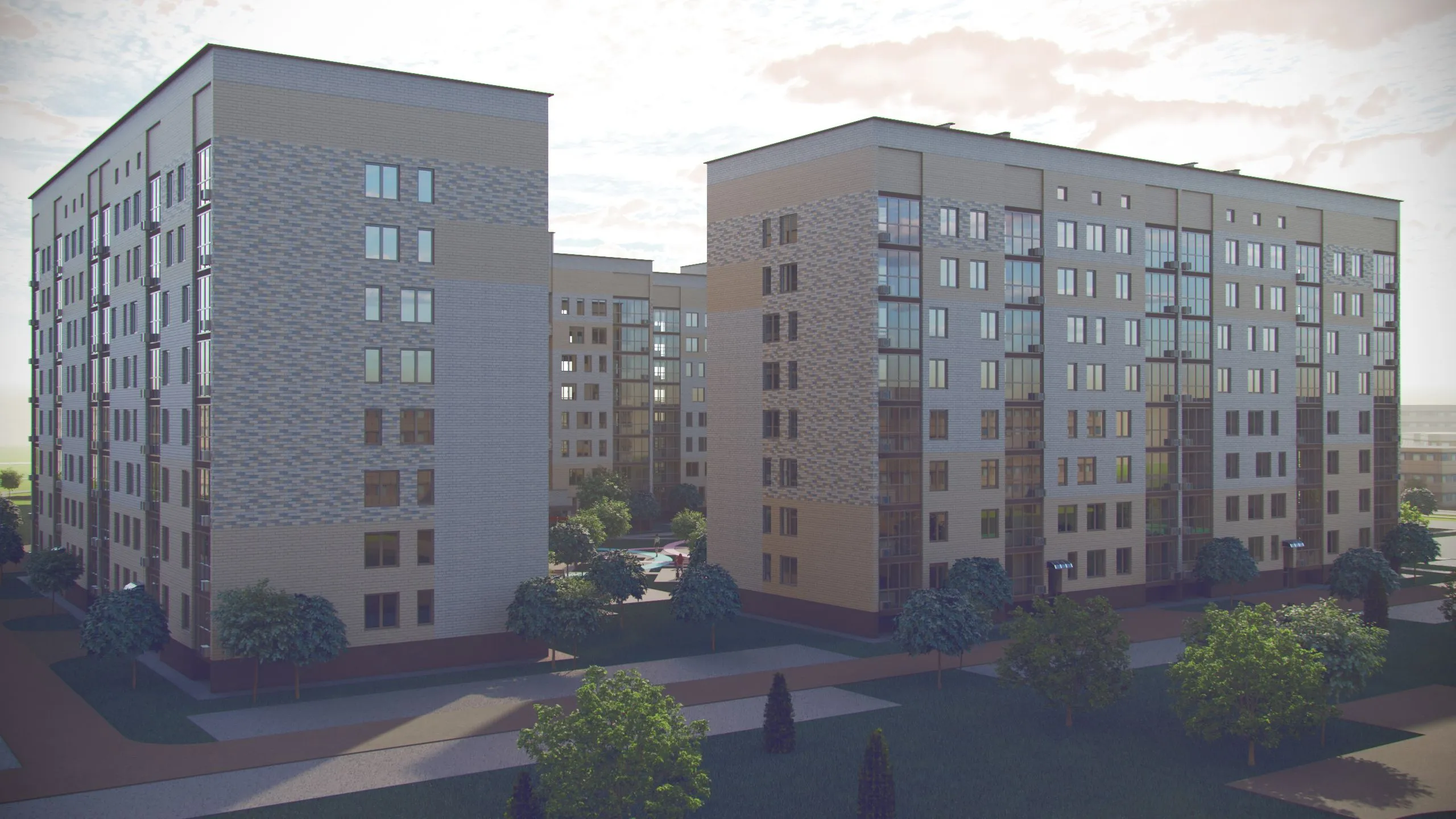 Планировка 1-комнатной квартиры 40 м² в ЖК ЖК КВАРТА, г. Волжский — фото 7