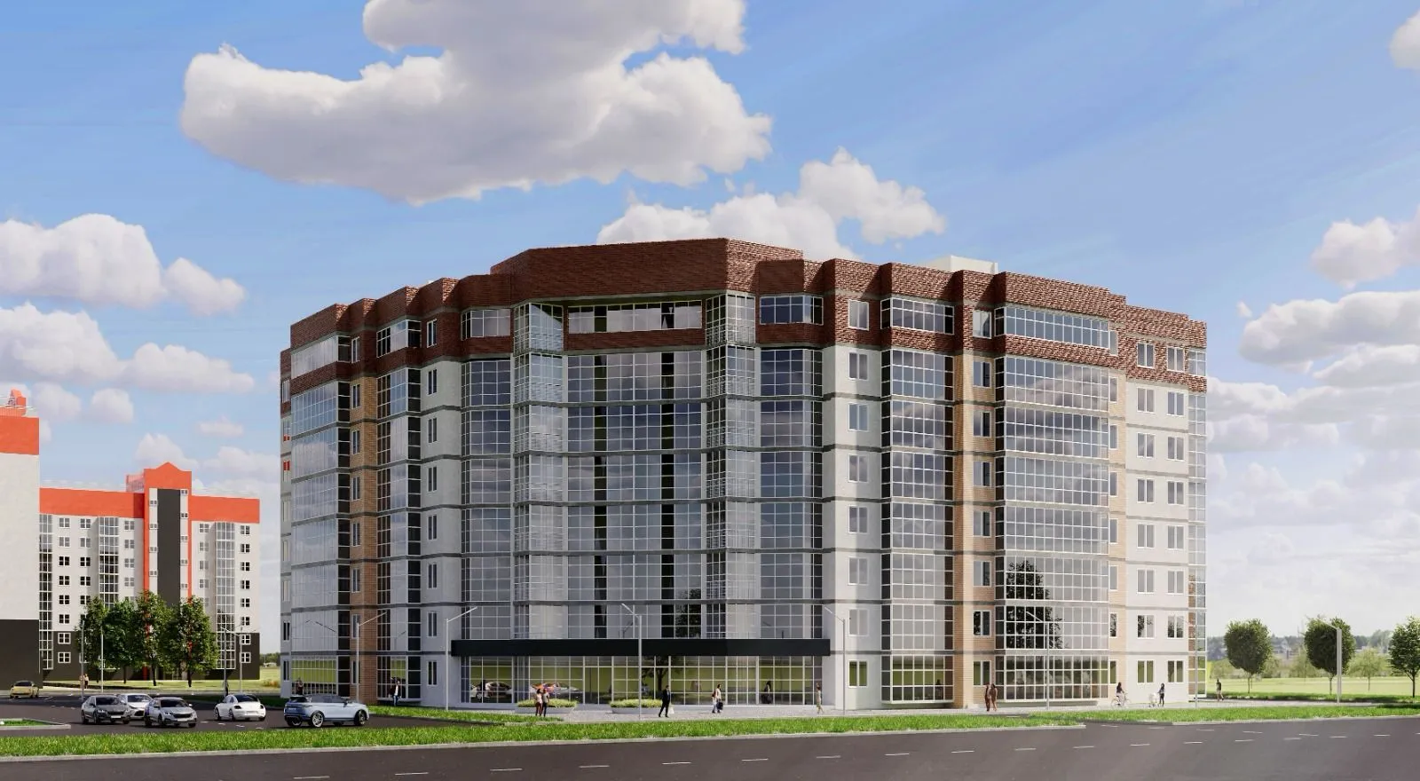 Планировка 3-комнатной квартиры 92.8 м² в ЖК ЖК Жилой дом по ул. имени генерала Карбышева, г. Волжский — фото 1