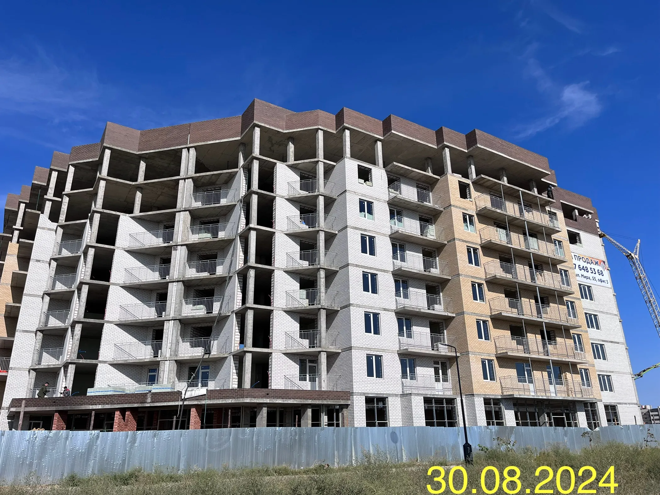 ЖК Жилой дом по ул. имени генерала Карбышева ход строительства