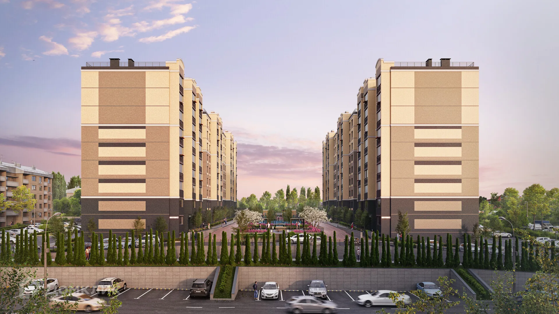 Планировка 3-комнатной квартиры 66.54 м² в ЖК ЖК Рябиновый, г. Богучар — фото 5