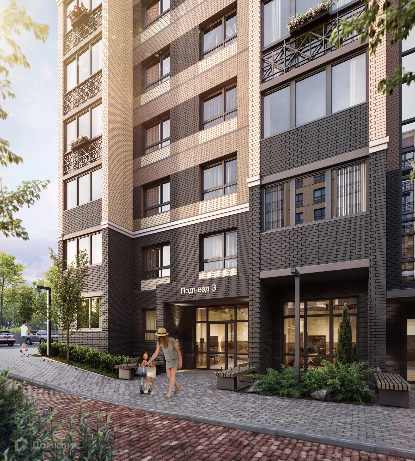 Планировка 3-комнатной квартиры 66.54 м² в ЖК ЖК Рябиновый, г. Богучар — фото 9