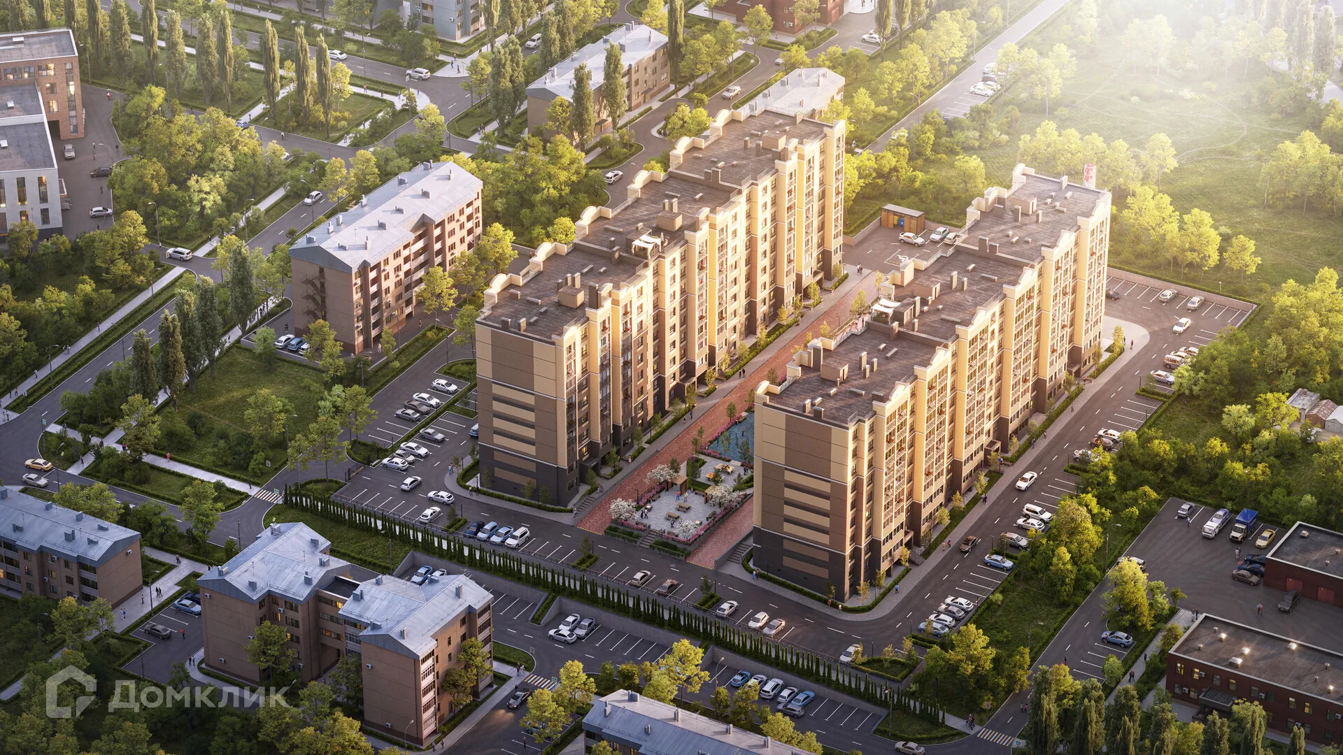 Планировка 3-комнатной квартиры 66.54 м² в ЖК ЖК Рябиновый, г. Богучар — фото 10