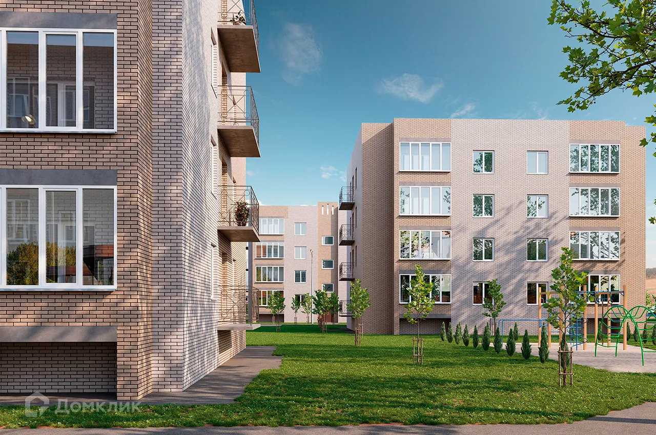 Планировка 1-комнатной квартиры 37.95 м² в ЖК ЖК Заволжье, г. Краснослободск — фото 4