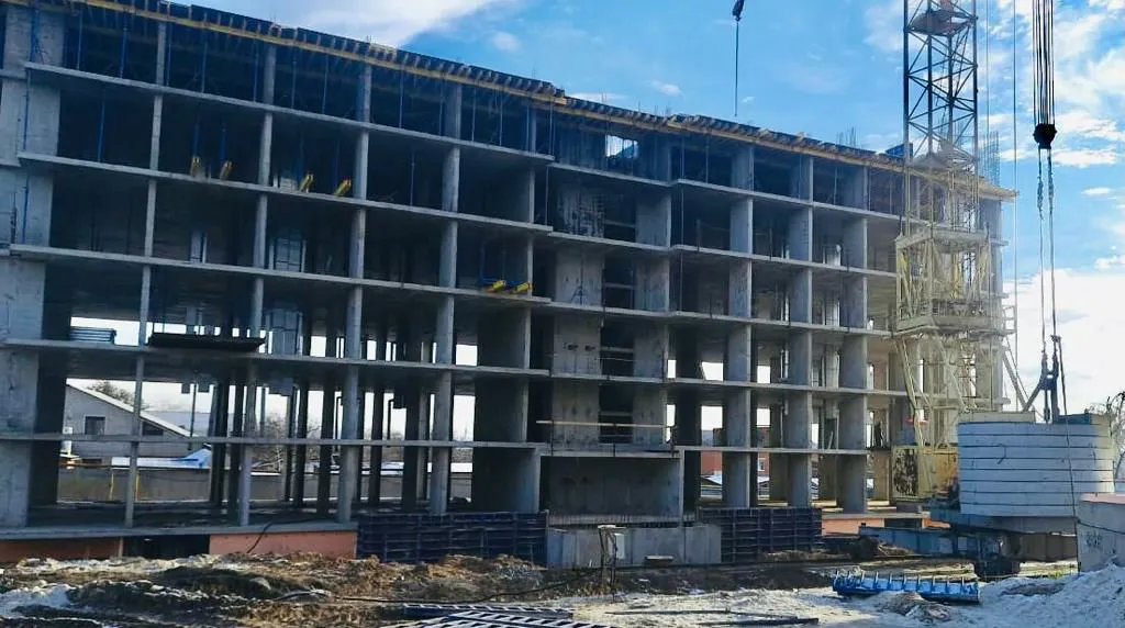 ЖК по ул. Чайковского ход строительства