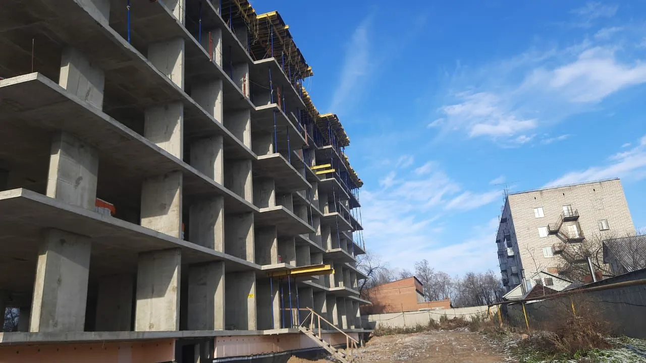 ЖК по ул. Чайковского ход строительства