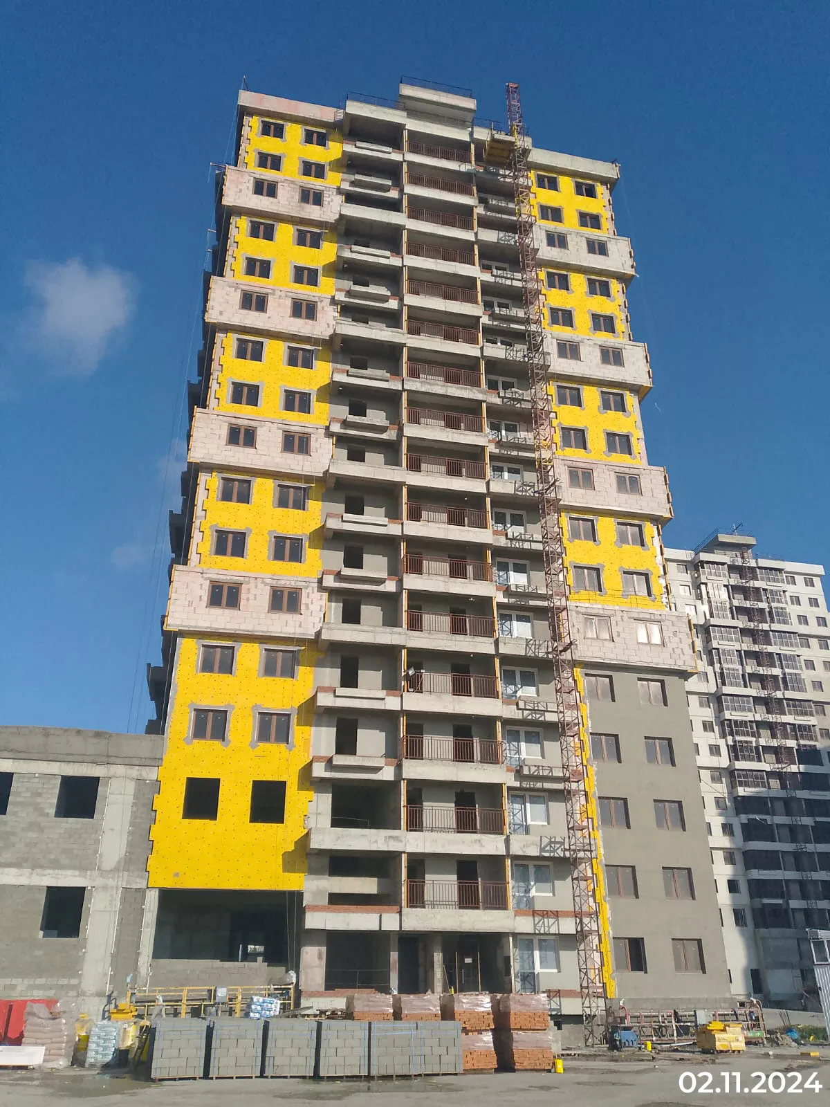 ЖК Золотой Берег ход строительства