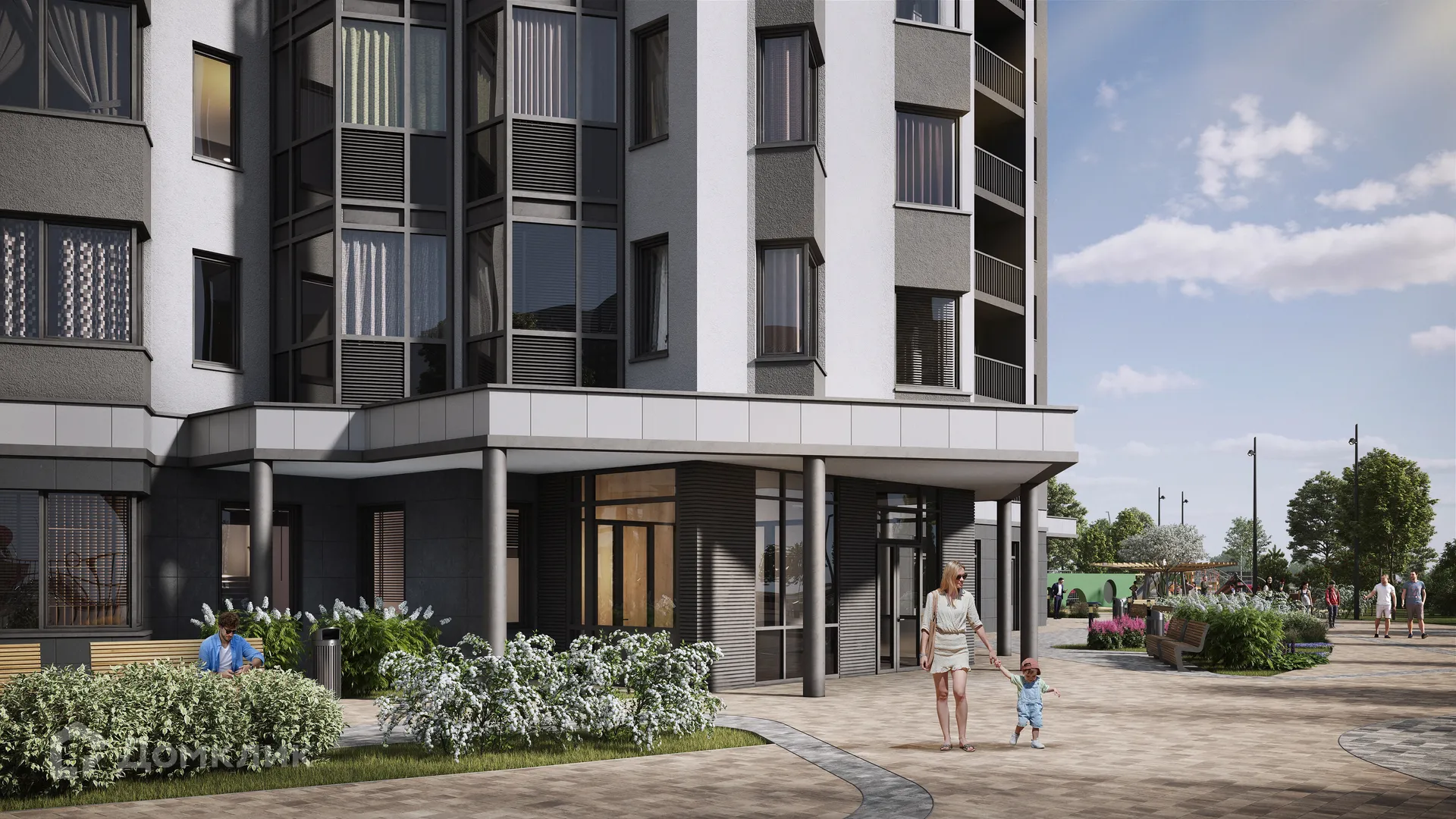 Планировка 2-комнатной квартиры 59.3 м² в ЖК ЖК МУРИНО КЛАБ, г. Мурино — фото 4