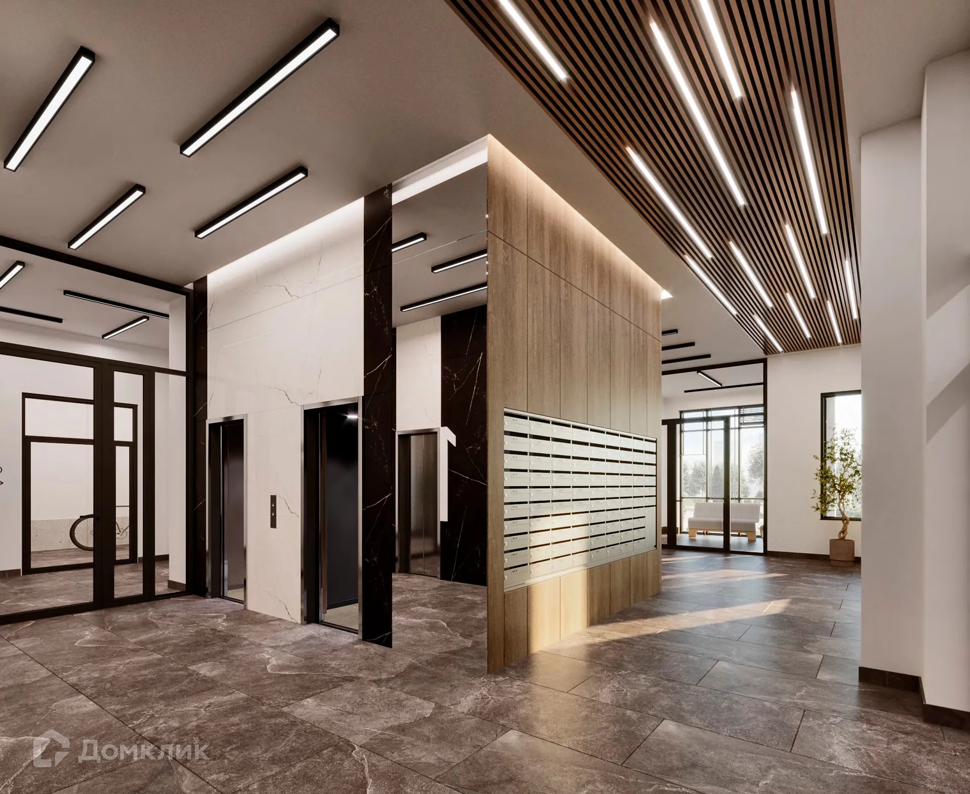 Планировка 2-комнатной квартиры 59.3 м² в ЖК ЖК МУРИНО КЛАБ, г. Мурино — фото 6