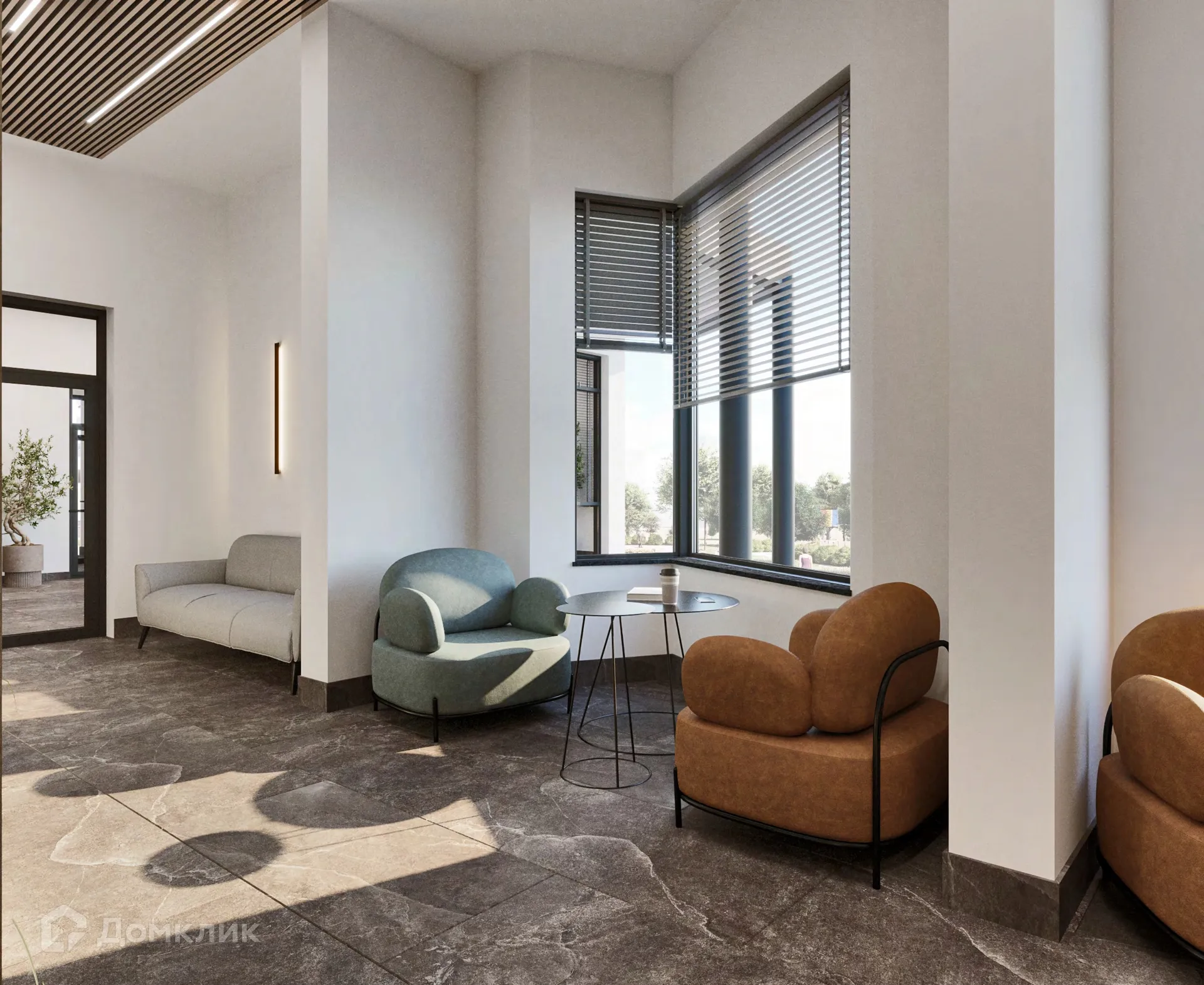 Планировка 2-комнатной квартиры 59.3 м² в ЖК ЖК МУРИНО КЛАБ, г. Мурино — фото 7