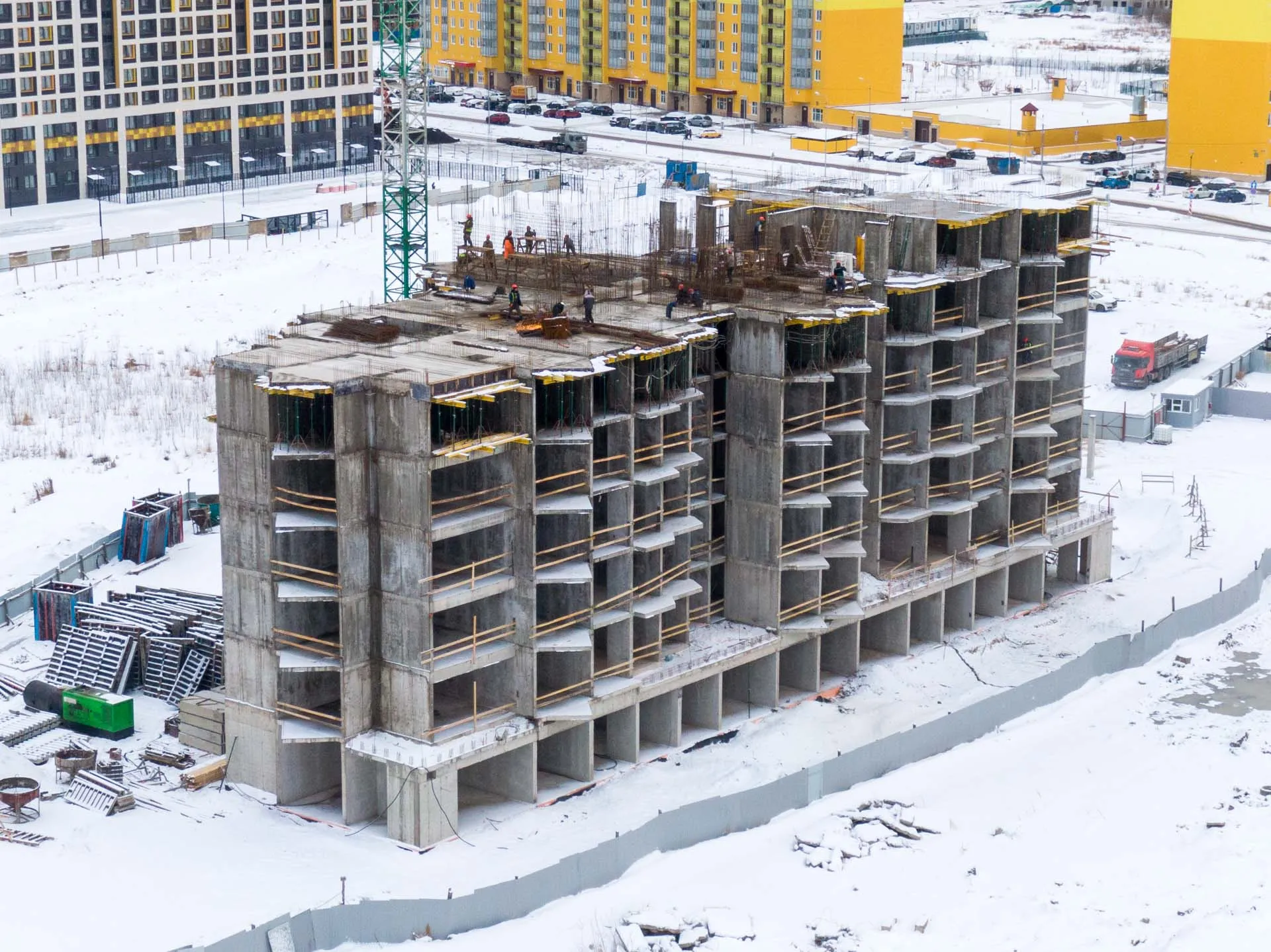 ЖК МУРИНО КЛАБ ход строительства