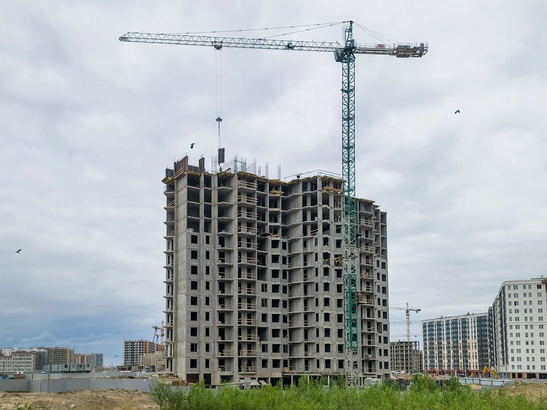 ЖК МУРИНО КЛАБ ход строительства