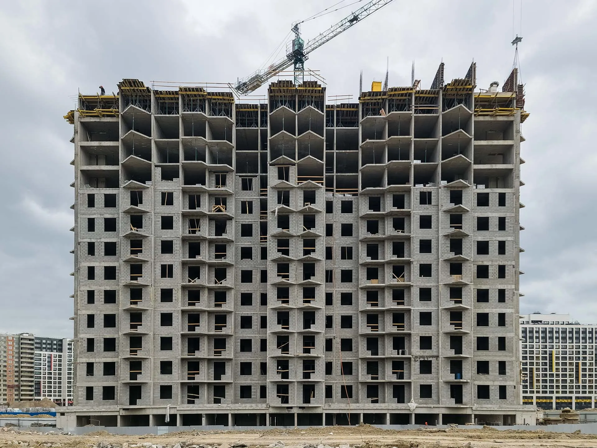 ЖК МУРИНО КЛАБ ход строительства