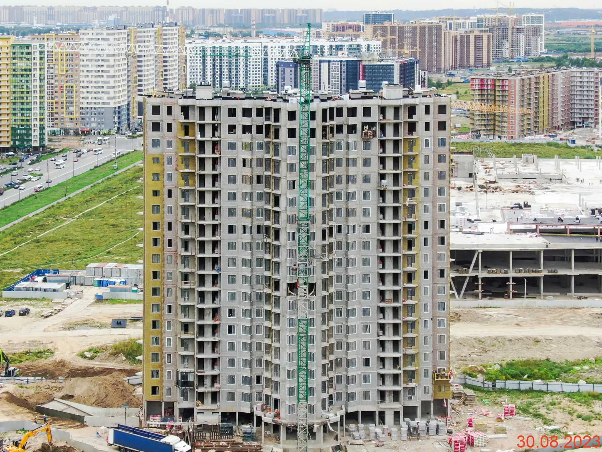 ЖК МУРИНО КЛАБ ход строительства