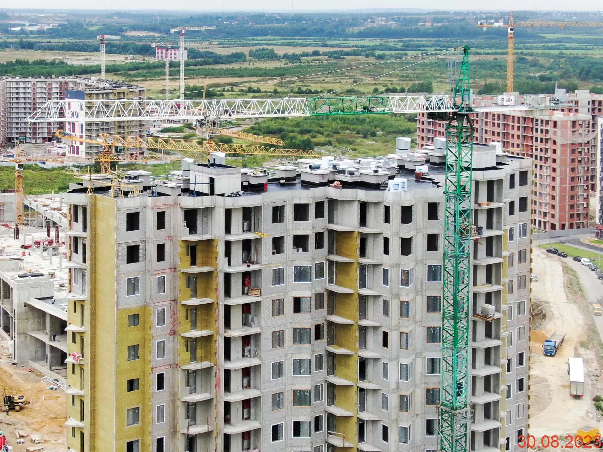 ЖК МУРИНО КЛАБ ход строительства