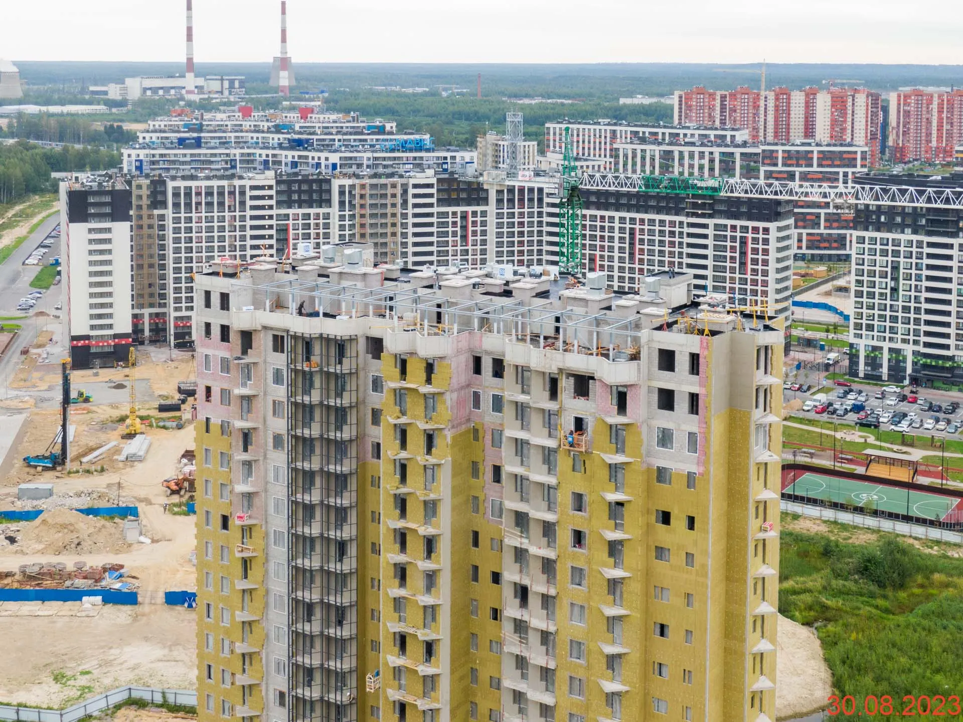 ЖК МУРИНО КЛАБ ход строительства