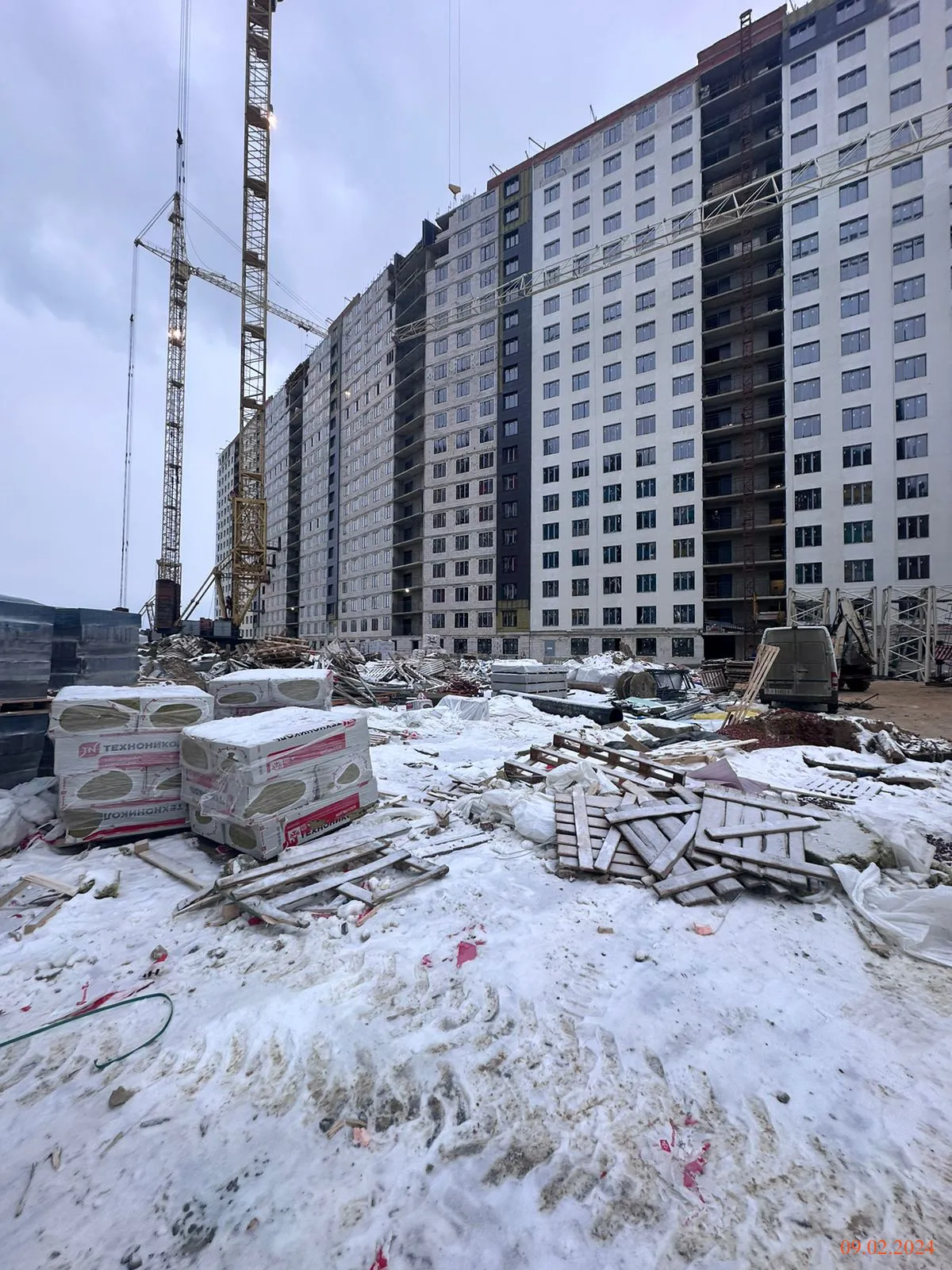 ЖК Ромашки ход строительства