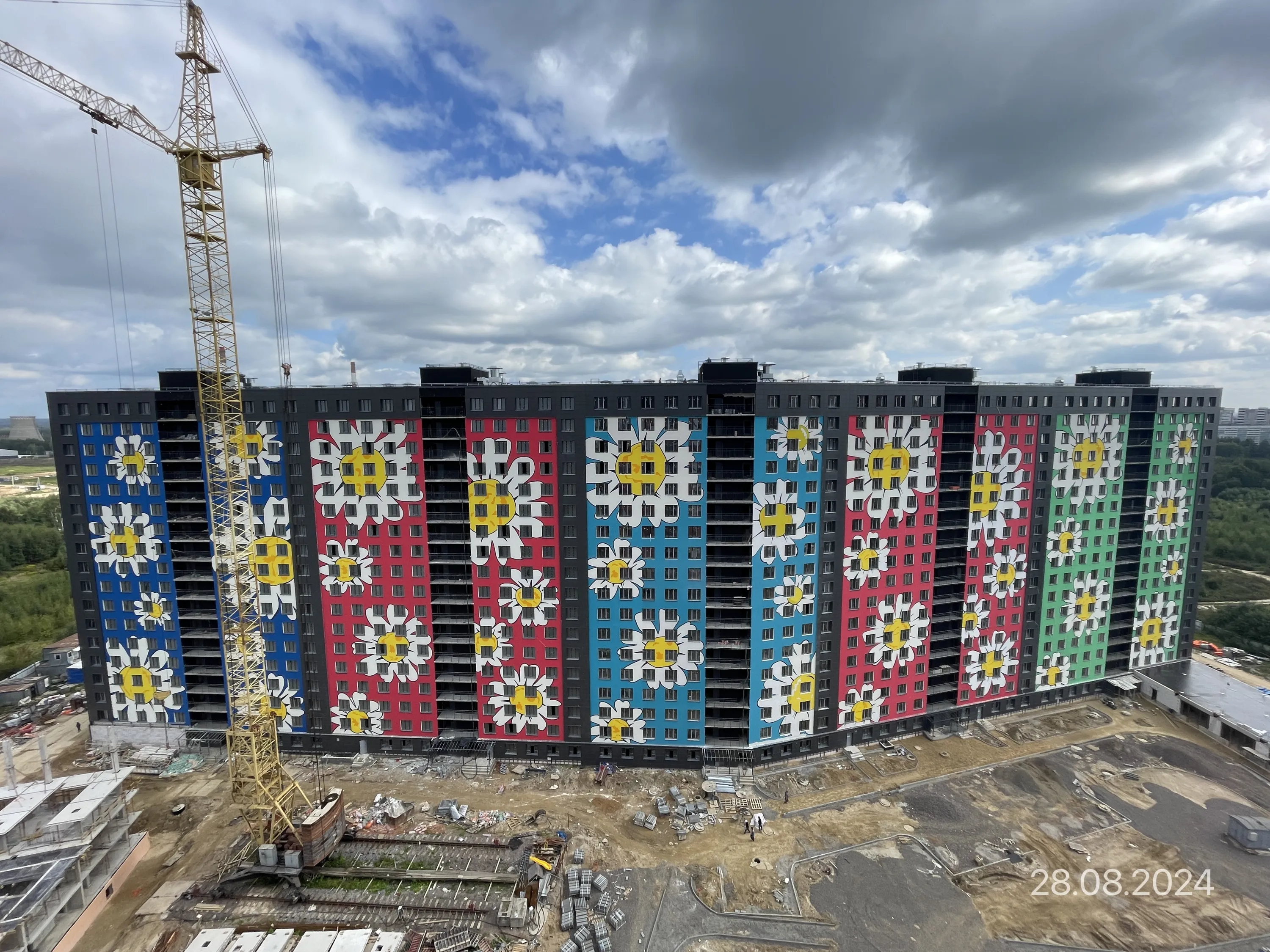 ЖК Ромашки ход строительства