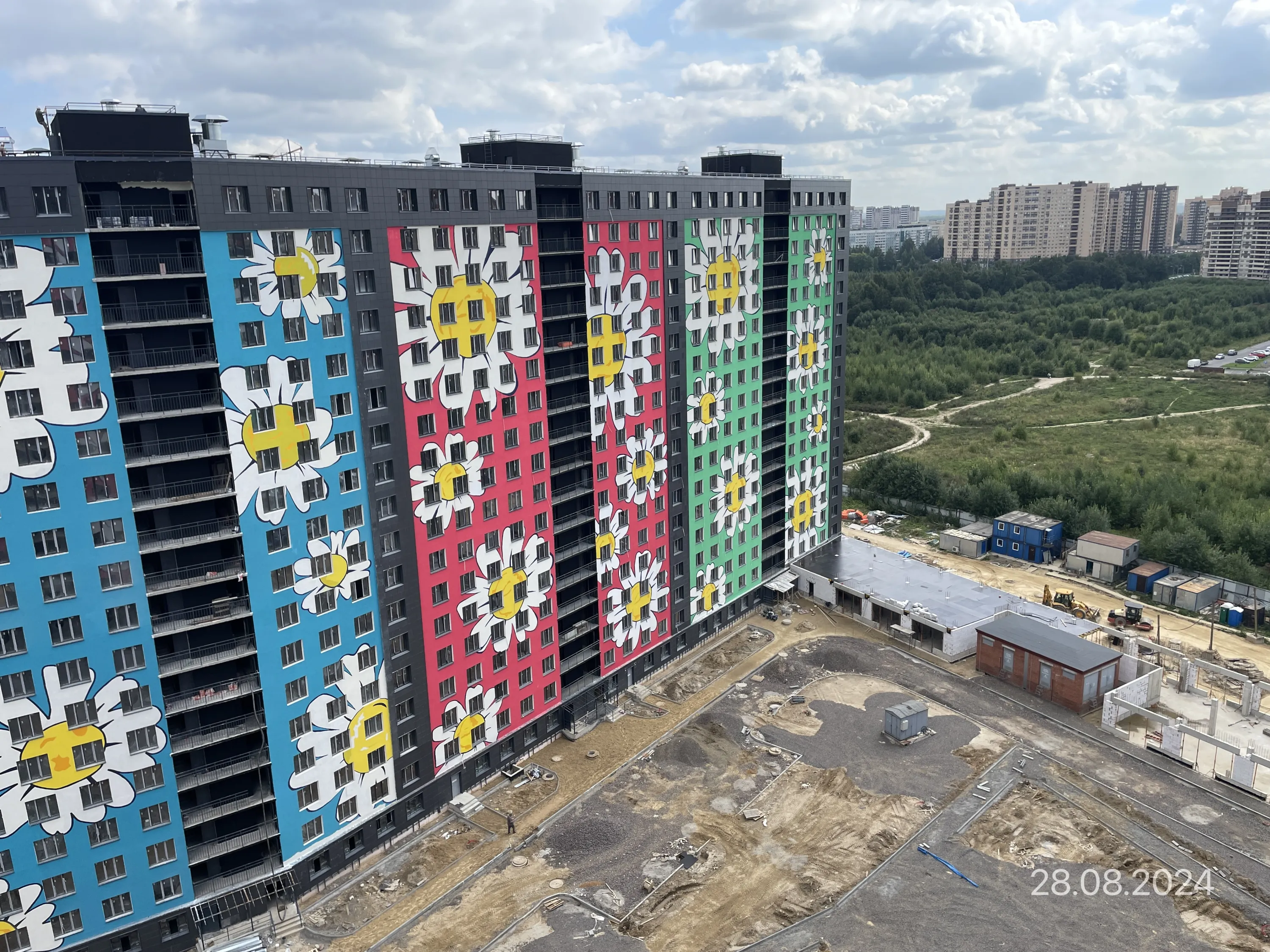 ЖК Ромашки ход строительства