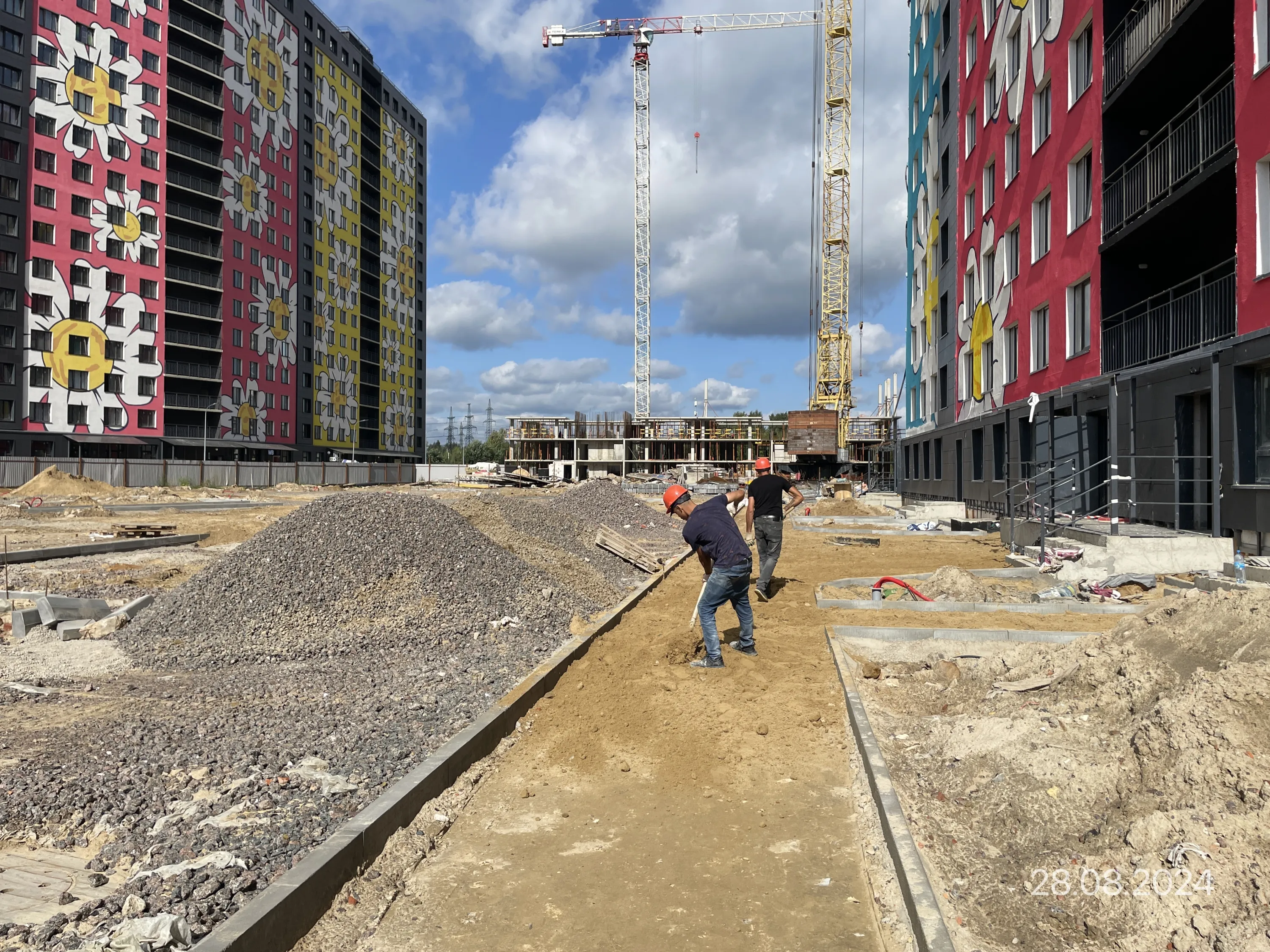 ЖК Ромашки ход строительства