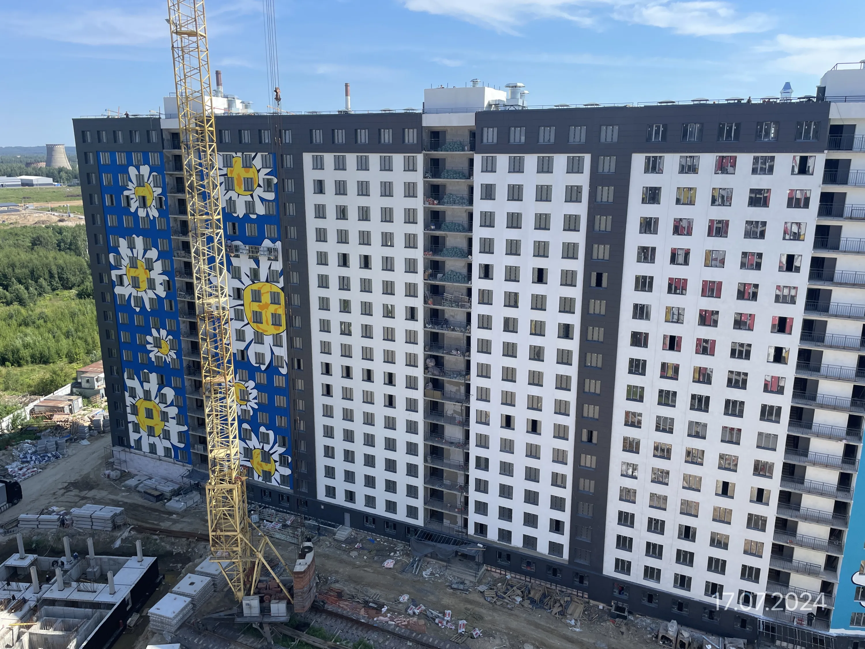 ЖК Ромашки ход строительства