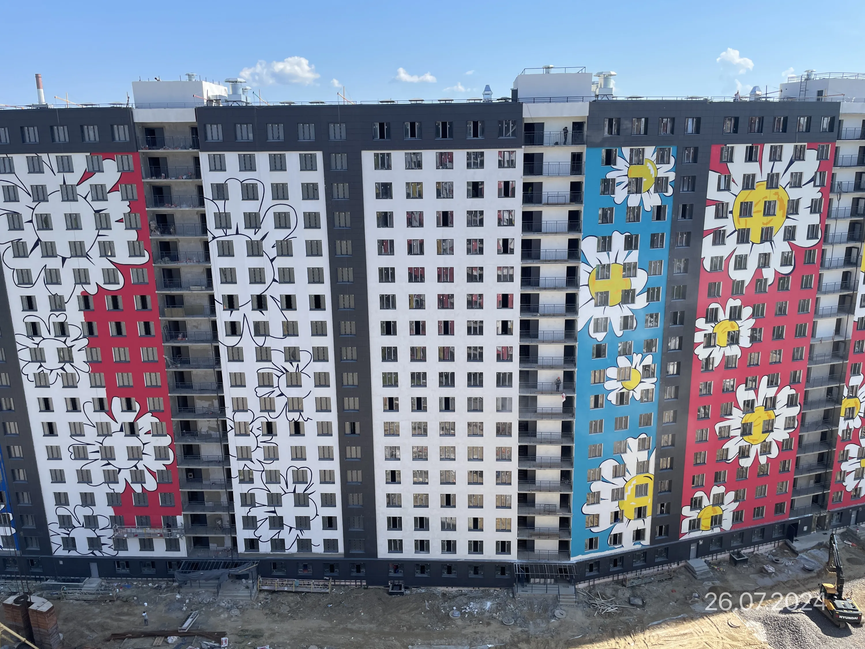 ЖК Ромашки ход строительства