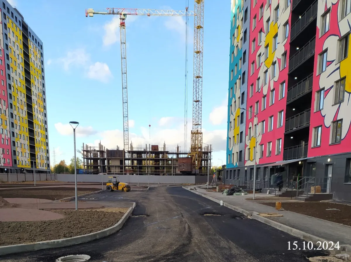 ЖК Ромашки ход строительства