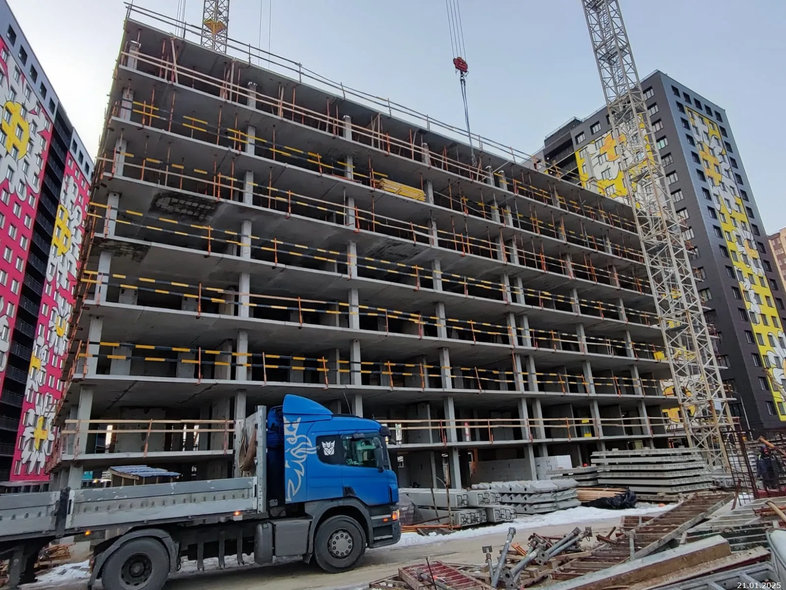 ЖК Ромашки ход строительства