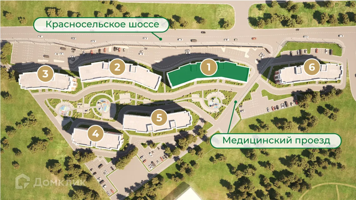 Планировка студии квартиры 36.8 м² в ЖК ЖК Орловский бульвар, г. Гатчина — фото 2