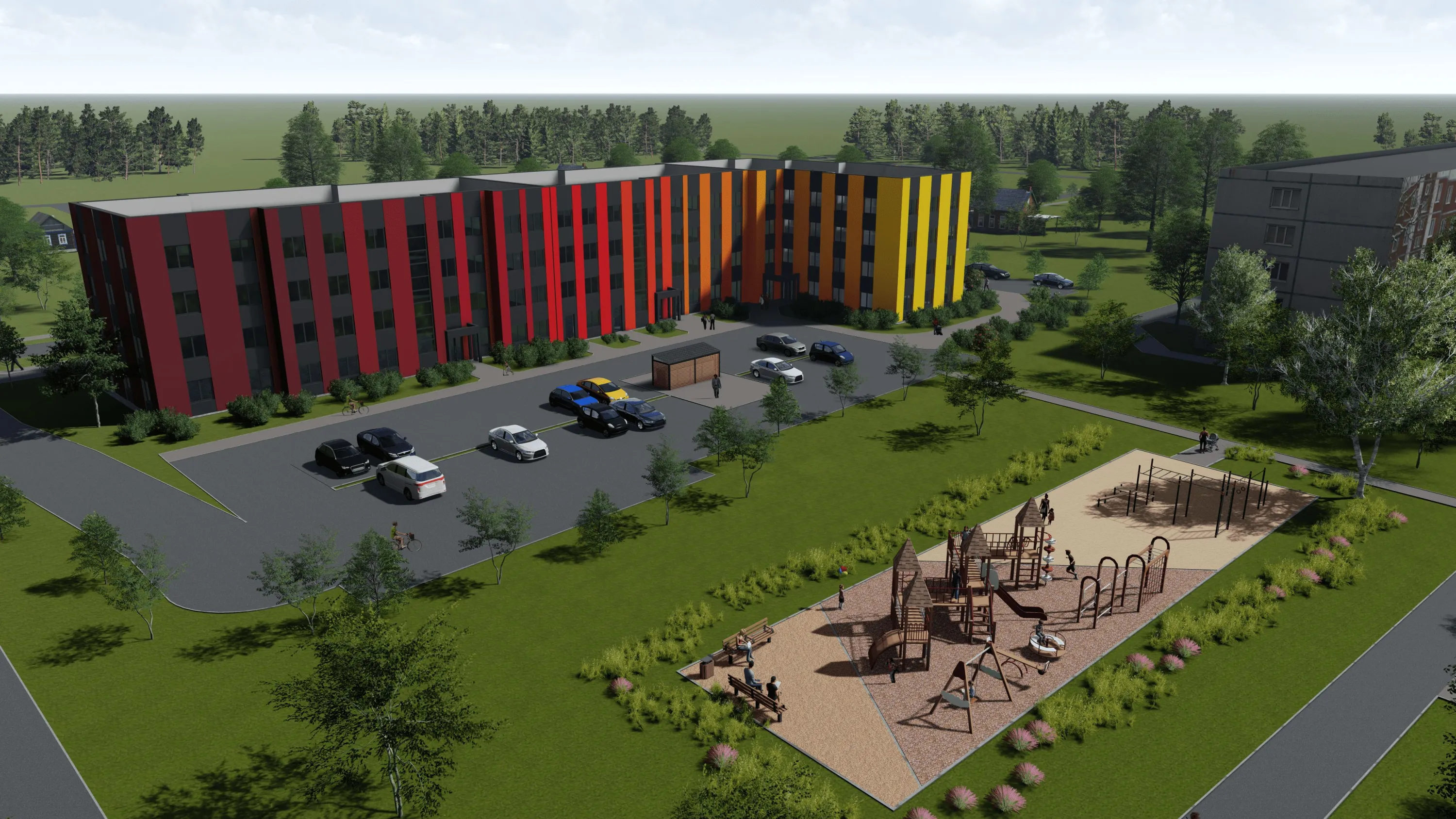 Планировка 1-комнатной квартиры 39.8 м² в ЖК ЖК Куприн, г. Гатчина — фото 1