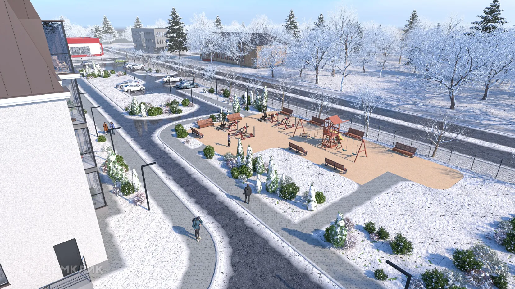 Планировка 1-комнатной квартиры 40.5 м² в ЖК ЖК Дом на Евграфова, г. Всеволожск — фото 5