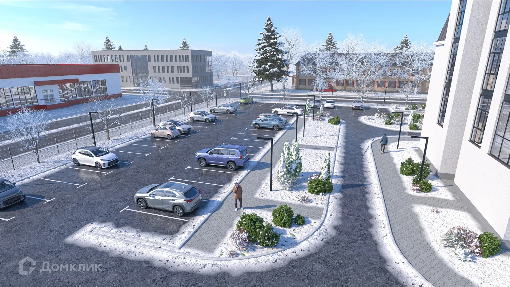 Планировка 1-комнатной квартиры 40.5 м² в ЖК ЖК Дом на Евграфова, г. Всеволожск — фото 6