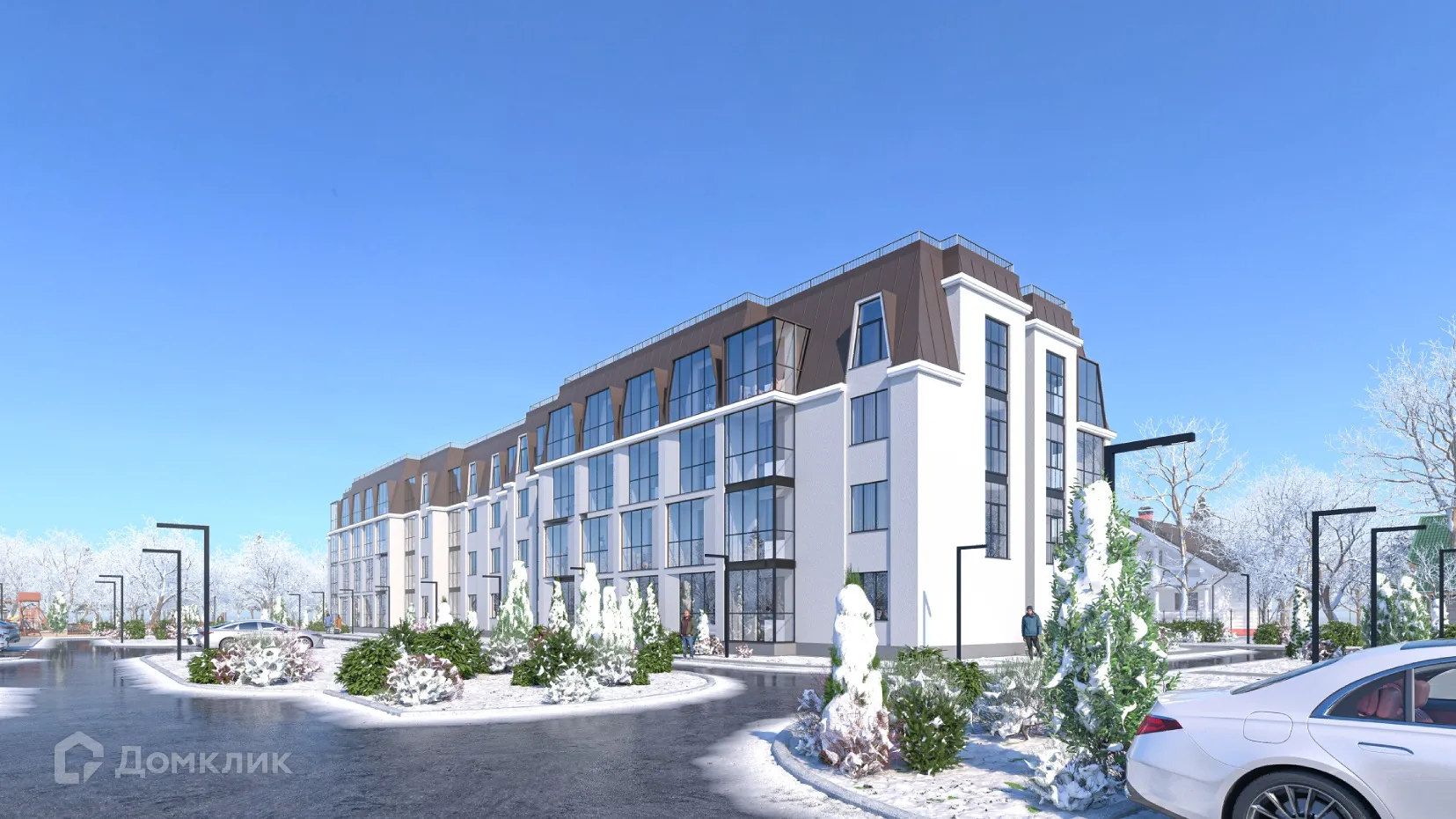 Планировка 1-комнатной квартиры 40.5 м² в ЖК ЖК Дом на Евграфова, г. Всеволожск — фото 7