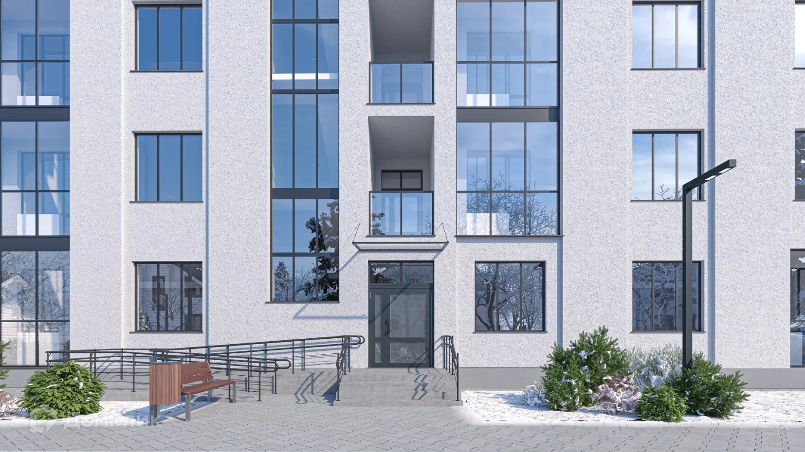 Планировка 1-комнатной квартиры 40.5 м² в ЖК ЖК Дом на Евграфова, г. Всеволожск — фото 8