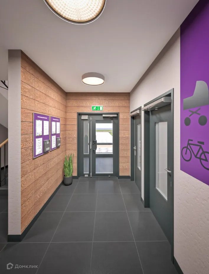 Планировка 1-комнатной квартиры 40.5 м² в ЖК ЖК Дом на Евграфова, г. Всеволожск — фото 11