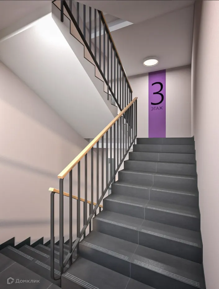 Планировка 1-комнатной квартиры 40.5 м² в ЖК ЖК Дом на Евграфова, г. Всеволожск — фото 14