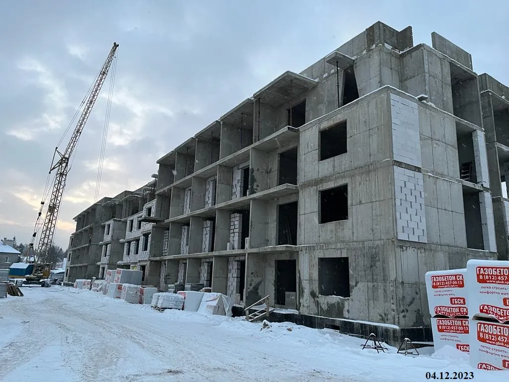 ЖК Дом на Евграфова ход строительства