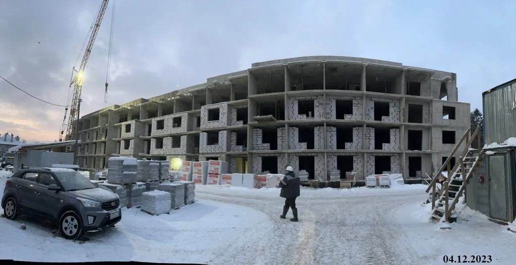 ЖК Дом на Евграфова ход строительства