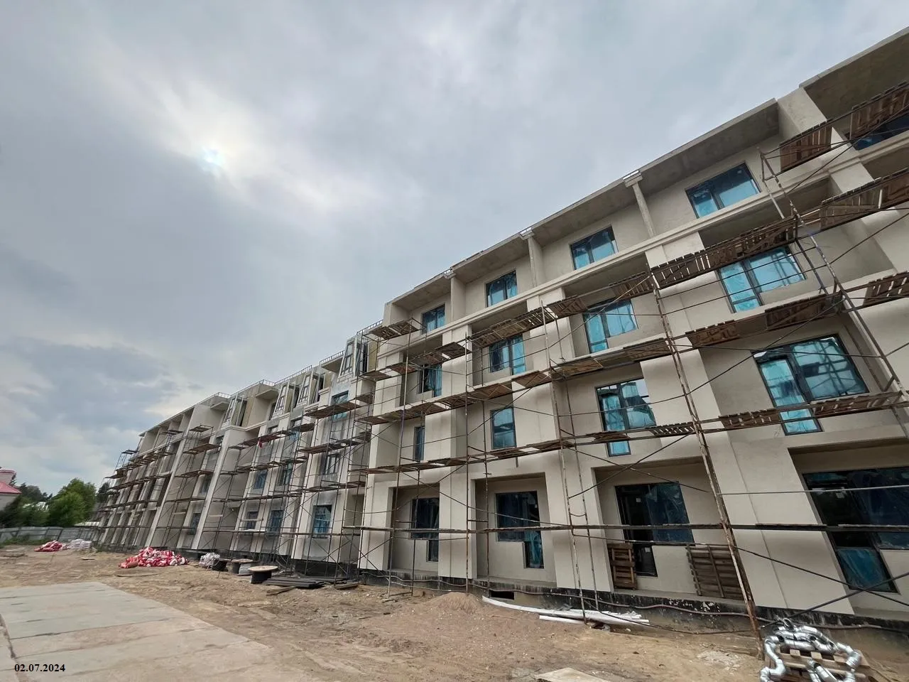 ЖК Дом на Евграфова ход строительства