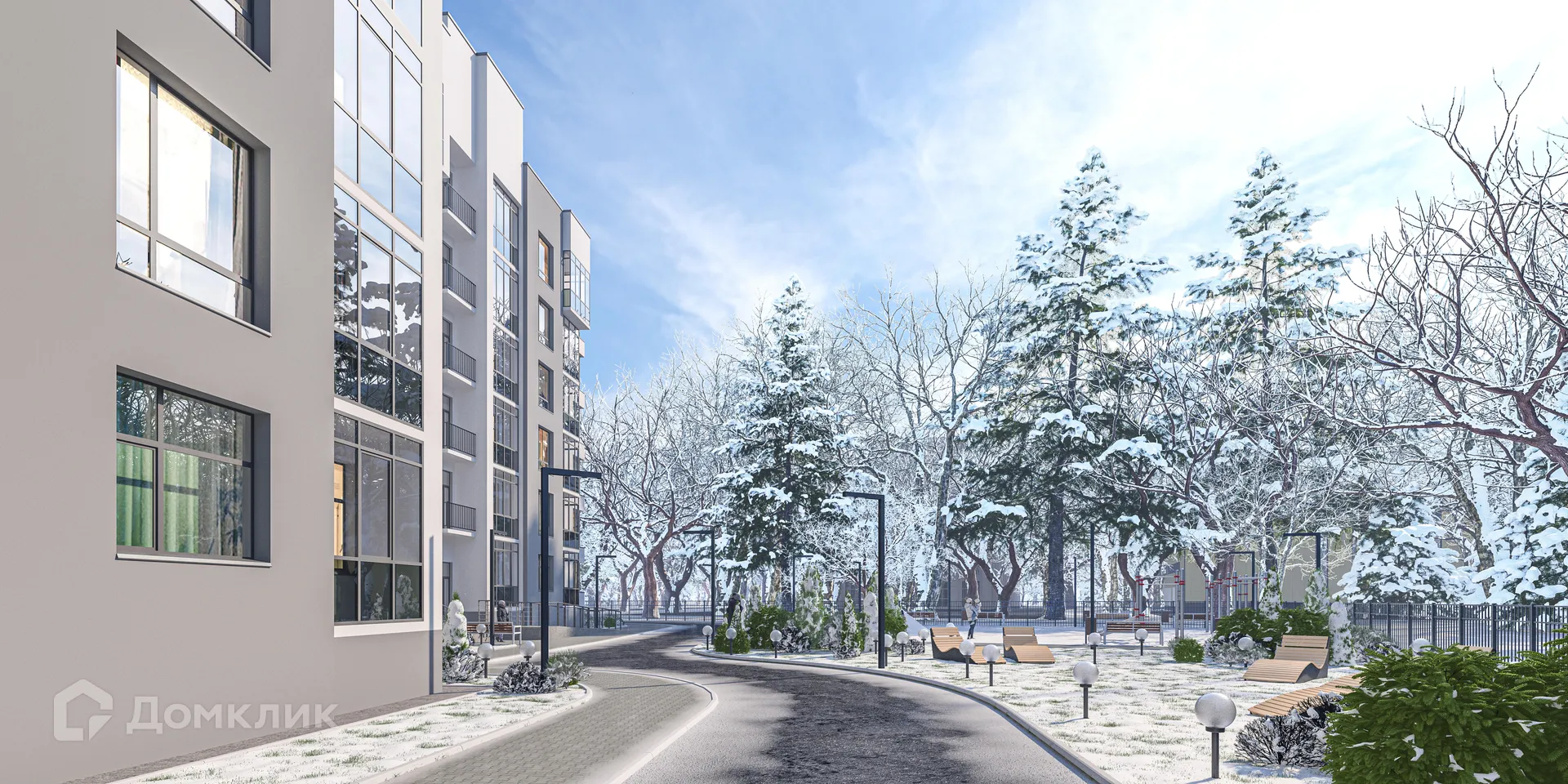 Планировка 1-комнатной квартиры 36 м² в ЖК ЖК Огоньки, г. Всеволожск — фото 3